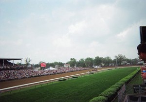 2007 Kentucky Derby - View from Infield Suite   